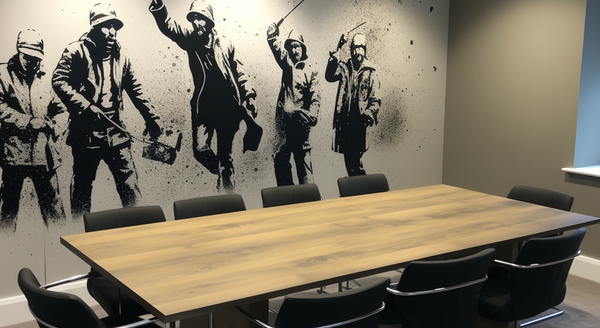 SWOT Analysis Boardroom Art